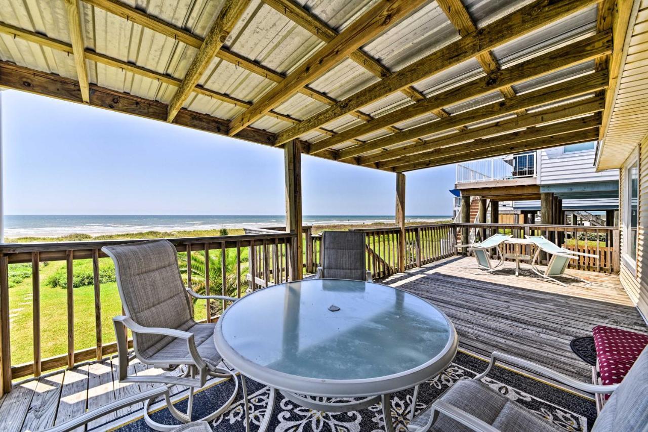 Galveston Beach House With Private Deck And Gulf Views Εξωτερικό φωτογραφία