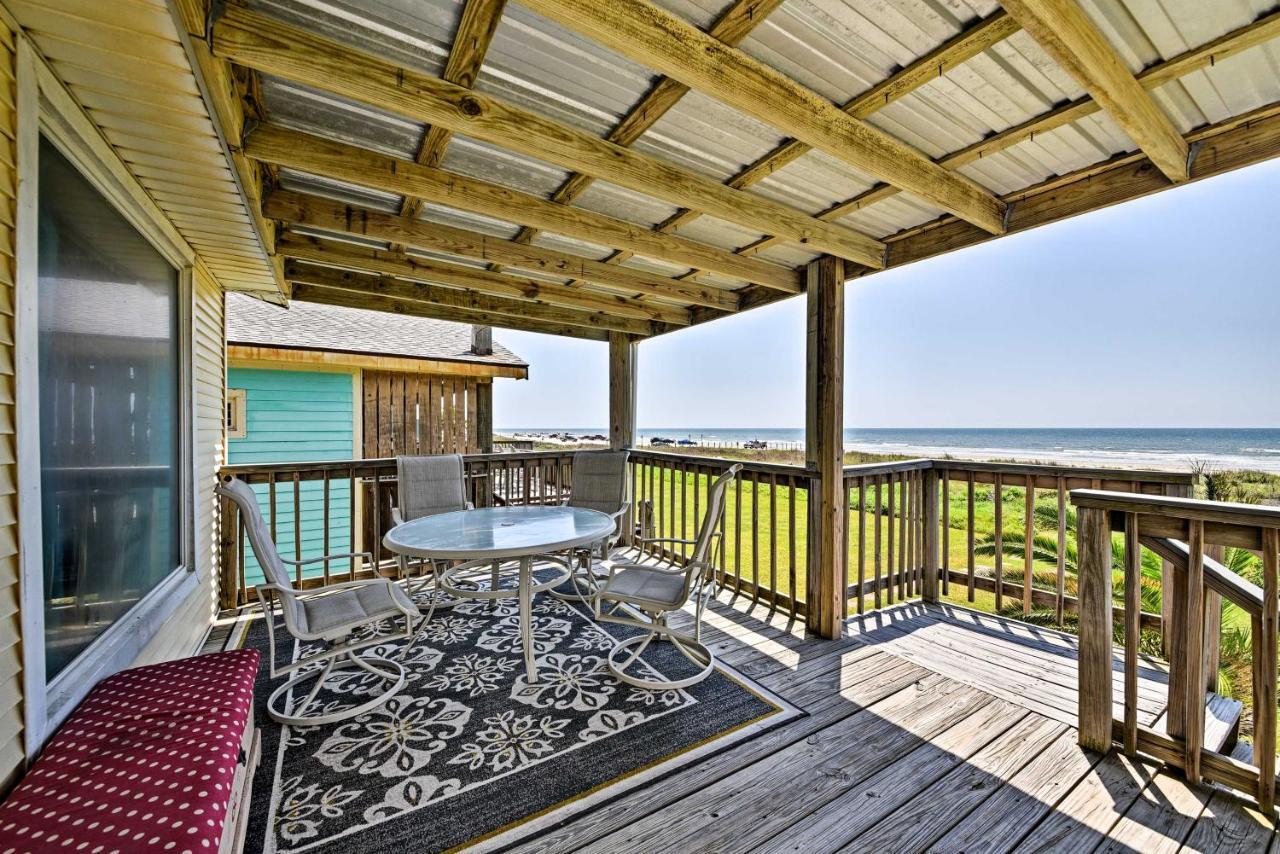Galveston Beach House With Private Deck And Gulf Views Εξωτερικό φωτογραφία