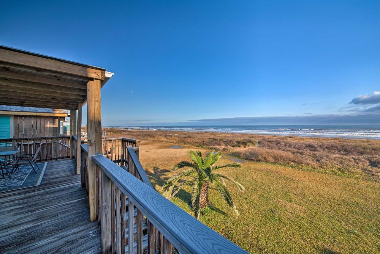 Galveston Beach House With Private Deck And Gulf Views Εξωτερικό φωτογραφία